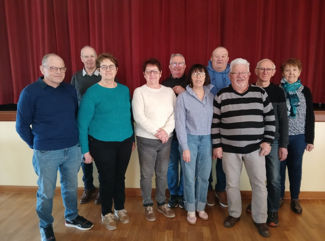 R&eacute;mi Martineau Pr&eacute;sident : Guy Coutarel  Vice Pr&eacute;sident : Denise Madlon Vice Pr&eacute;sidente : Ir&egrave;ne Houdayer Tr&eacute;sori&egrave;re Adjointe : Lo&iuml;c Colinet  Membre : Josiane Fourreau Tr&eacute;sori&egrave;re : Didier Roussel Membre : Andr&eacute; Pierre Membre : G&eacute;rard Touchefeu Membre : Maryvonne Lecomte Secr&eacute;taire Adjointe